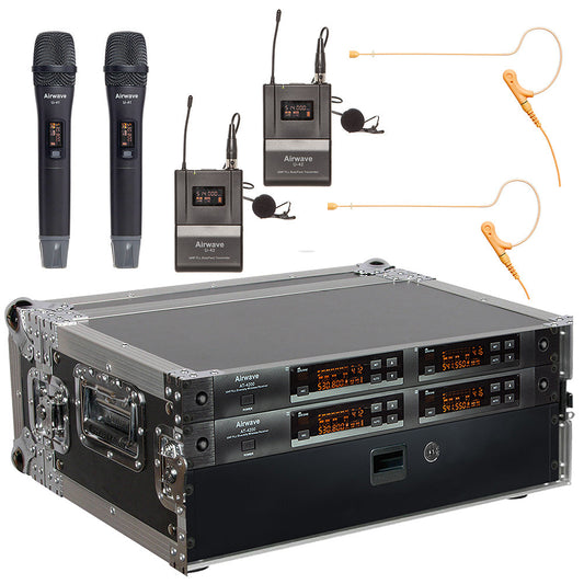 AT-Combo Pack Wireless Microphone System