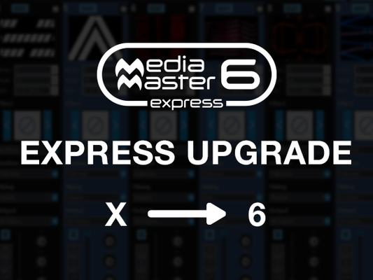 Media Master Express 6 Upgrade From MM4/5 Express