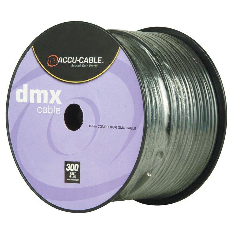 Accu-Cable 300ft 5-Pin DMX Spool – AC5CDMX300