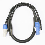 Accu-Cable 3ft 5-Pin DMX + Locking Power Cable – AC5PPCON3